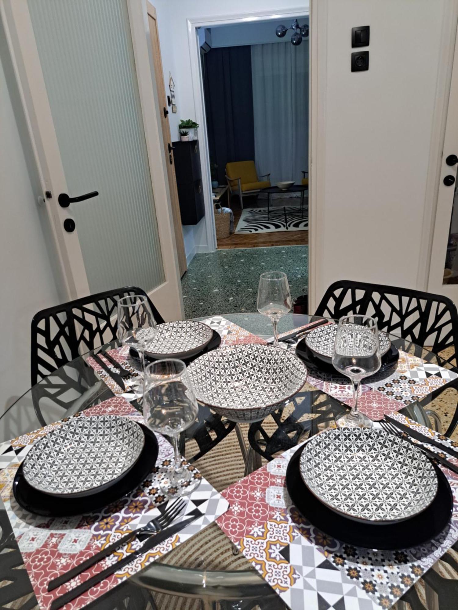 Stylish City Center Apartment Serres Exterior photo